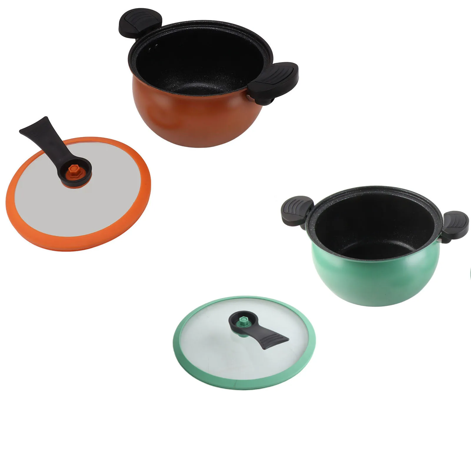 Domestic Non Stick Micro Pressure Cooker Multi Functional Big Capacity Micro Pressure Cooking Pots Kitchenware
