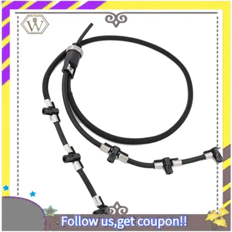 

ABXV-059130218H Шланг возврата топлива Дорожный шланг Шланг форсунки сырой нефти Проточная линия Авто для A4 A6 C7