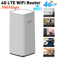CPF101-E 4G LTE WiFi Router 4G/5G CPE Router with SIM Card Slot 300Mbps WiFi Wireless Modem Home Office WiFi Hotspot Router
