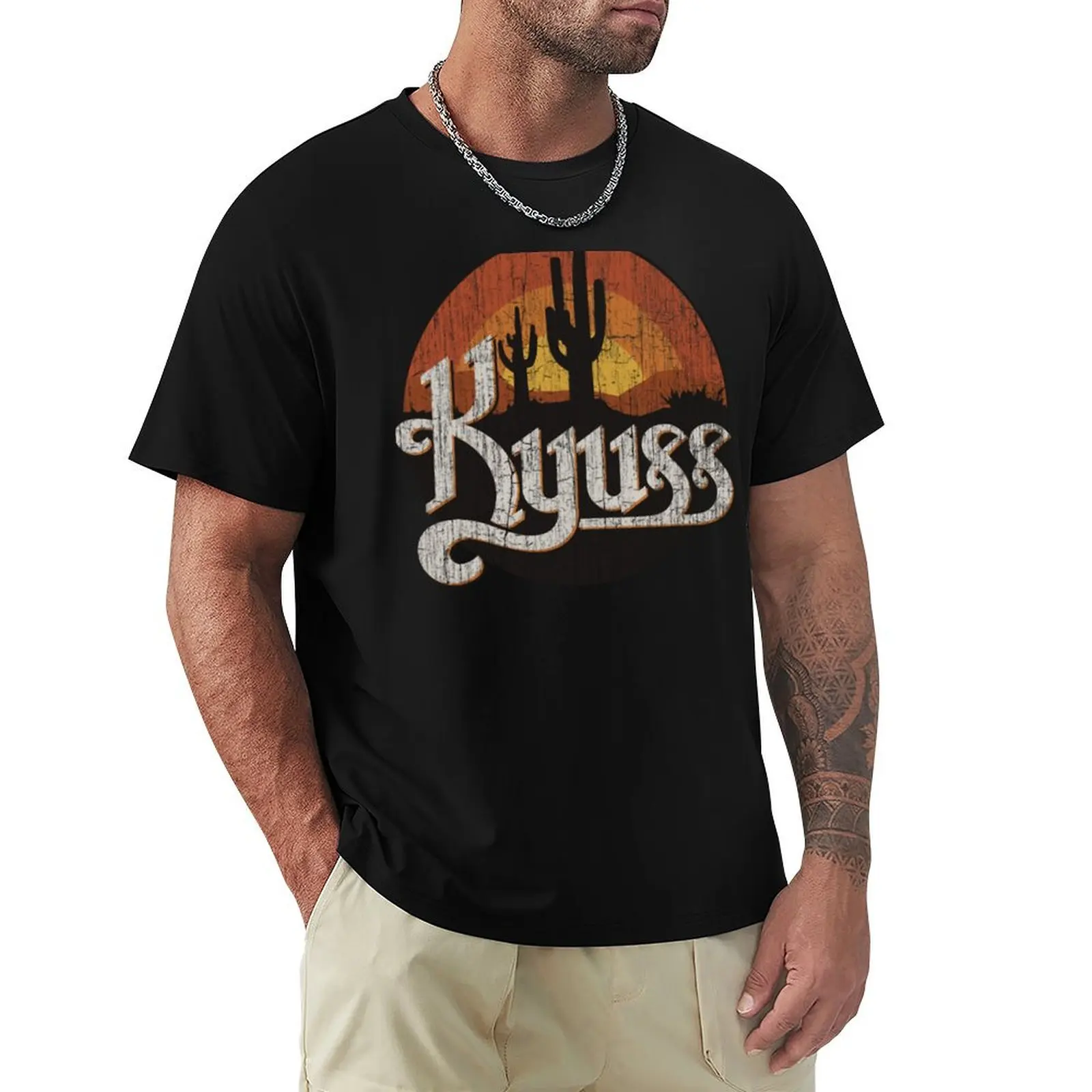 

Kyuss Sunset 1987 T-Shirt sweat graphic tee shirt Funny t-shirts funny t shirts for men