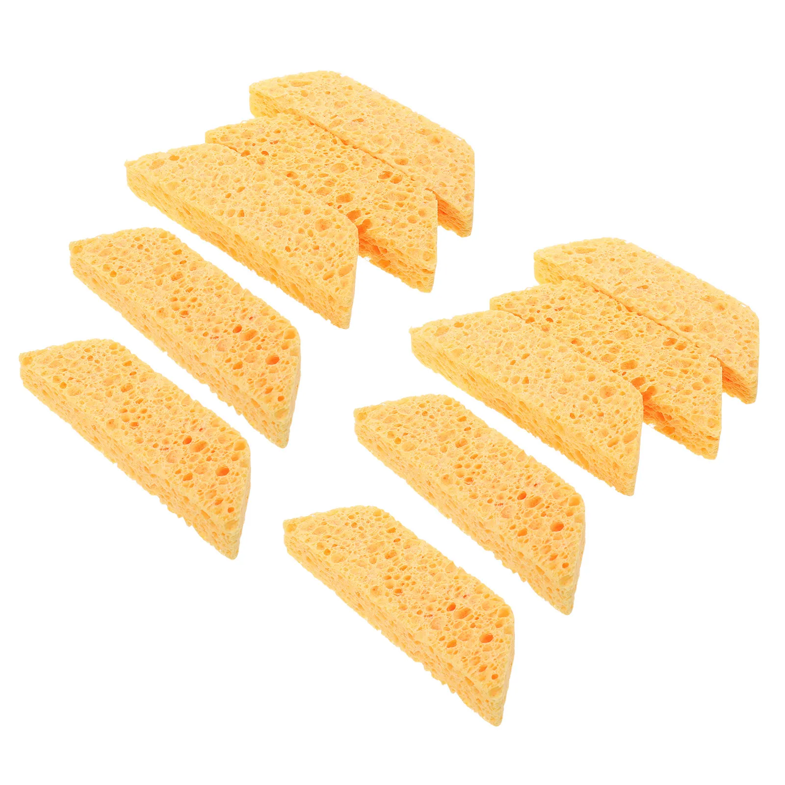

10Pcs Glass Grinder Sponge Pads Absorbent Thick Protector for Stained Glass Grinding Table High Absorbency Bit Care Sponge