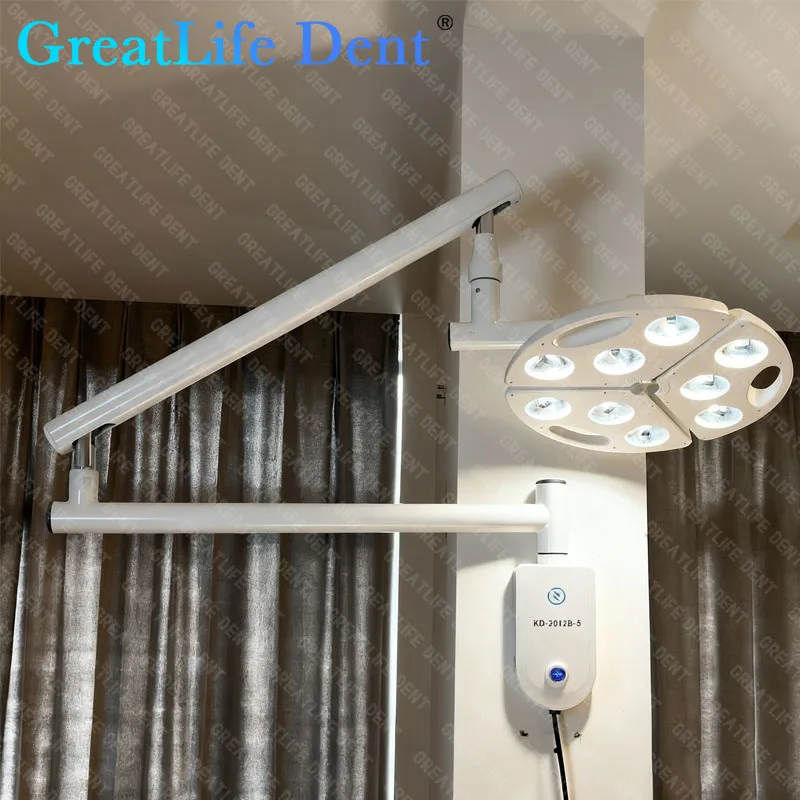 GreatLife Dent 90W LEDs 70000Lux Micro Plastic Surgery Ceiling Wall-Mounted Medical Examination Shadowless Lamp Pet Vet Lights