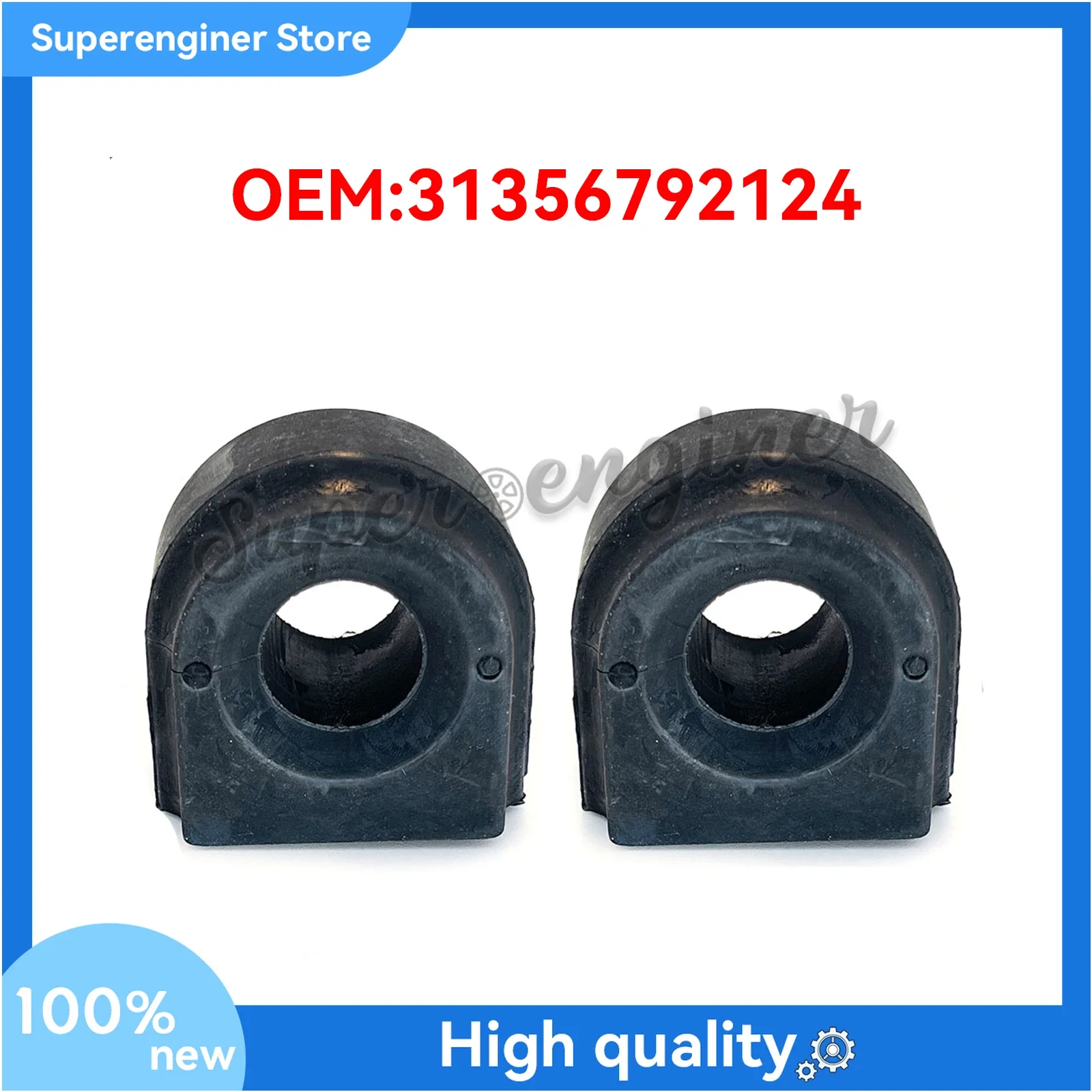 

2PCS Front Stabilizer Sway Bar Bushing for BMW F20 F22 F30 F32 125i 228i 328i 31356792124