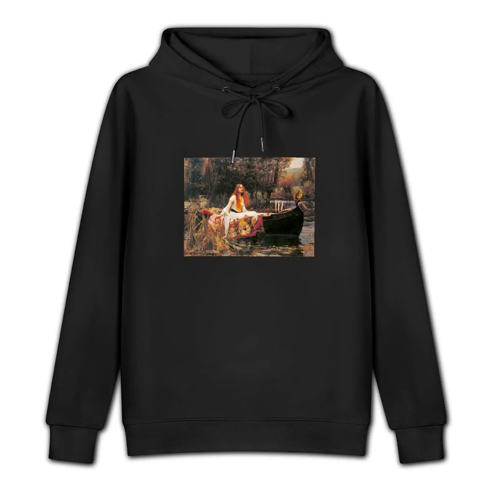 John William Waterhouse - The Lady of Shalott Pullover Hoodie streetwear men pullover