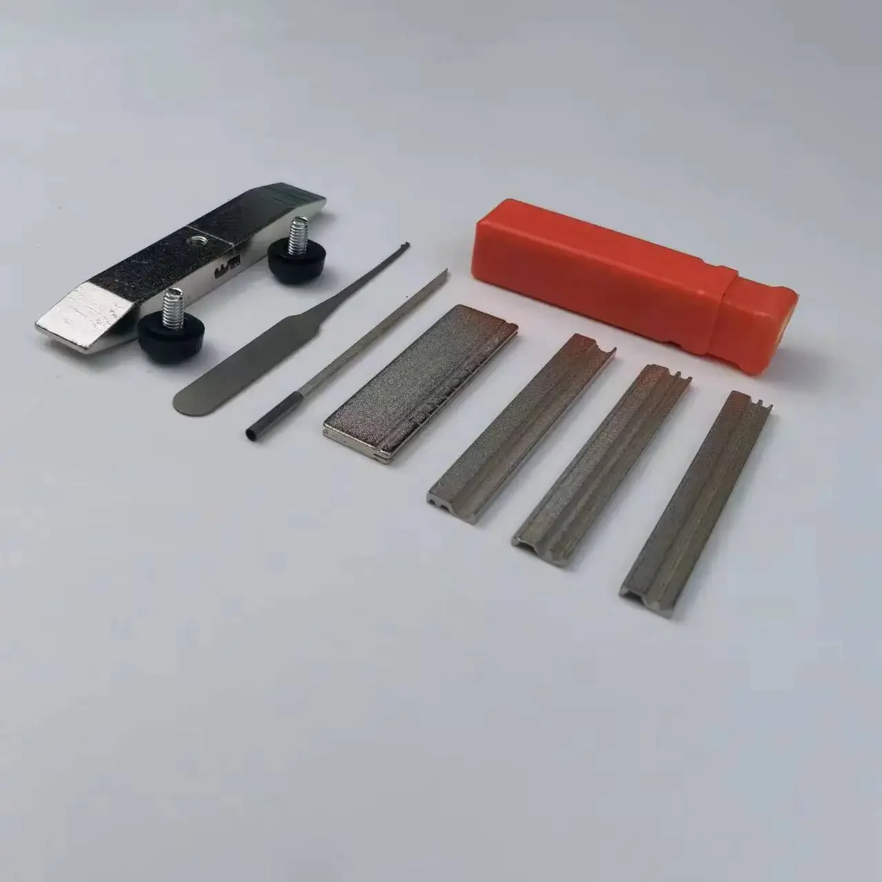 Imagem -04 - Três Cabeça de Folha de Estanho Conjunto Completo Ferramenta de Serralheiro Suprimentos Kit de Acessórios de Reparação Boa Qualidade Conjunto ab