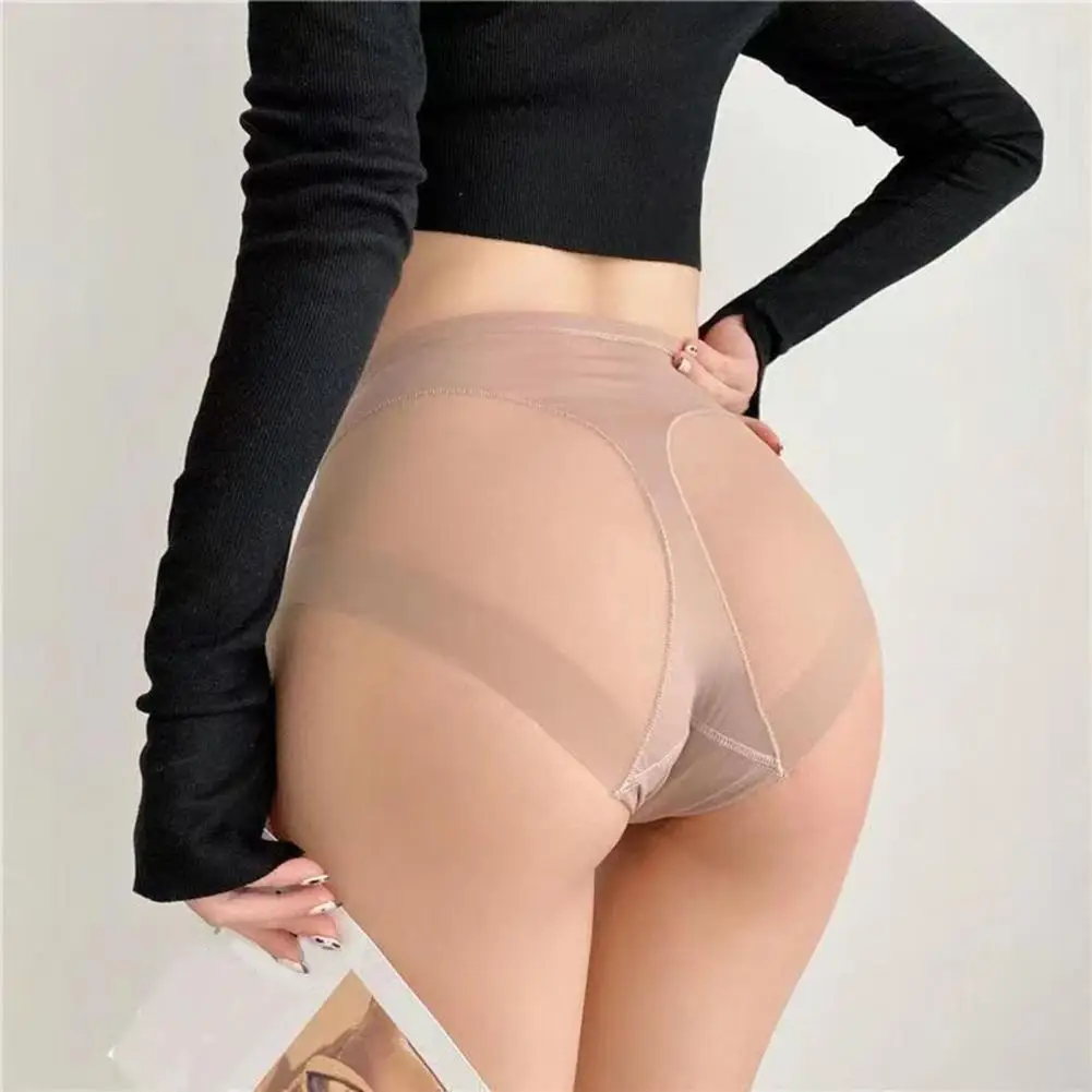 Durable Everyday Use Underwear Breathable Mesh Seamless Women\'s Panties Elastic Mid Waist Underwear for Large Size Lady Sexy