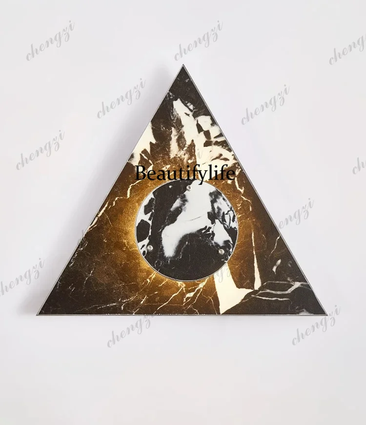 Creative personality, designer bedroom wall lamp opposite sex living room hotel TV cabinet background wall lamp