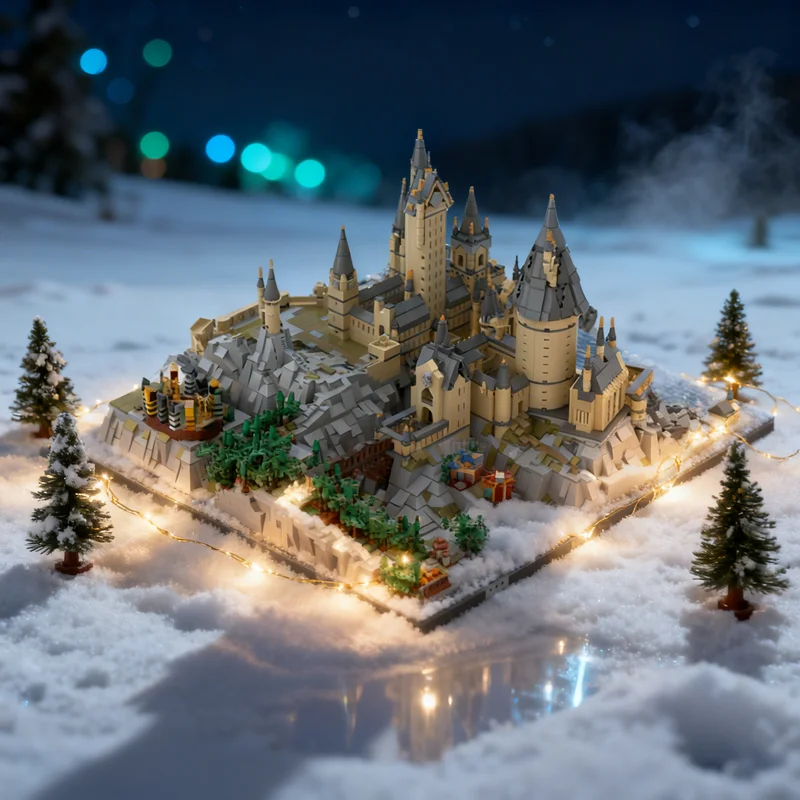 

7587pcs MOC Micropolis Castle Modular Streetscape Mini Model Building Blocks Creative DIY Gift Display Decor Assemble Premium