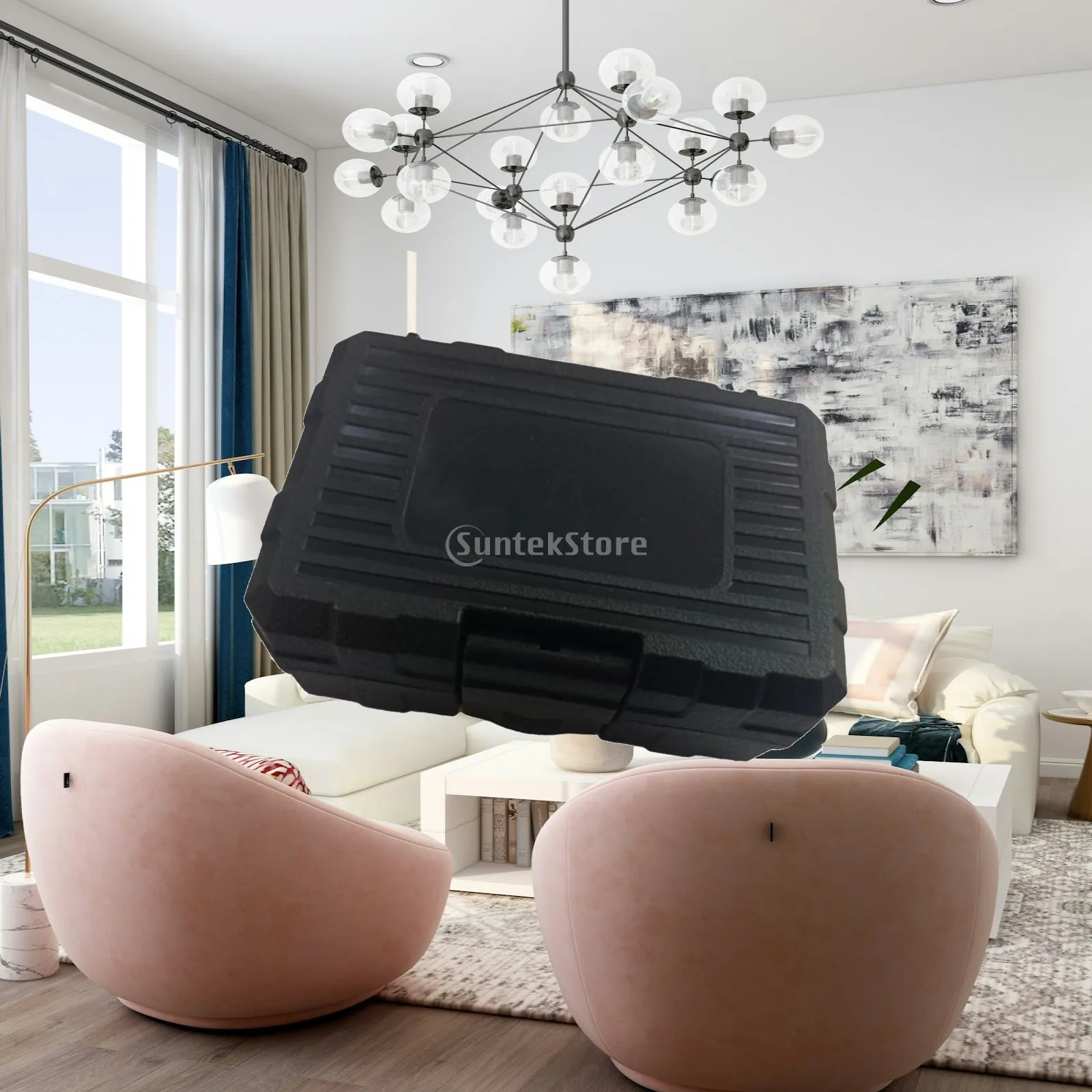 

Toolbox Storage Case Storage Box Hard Case for Electrician Garage Camera