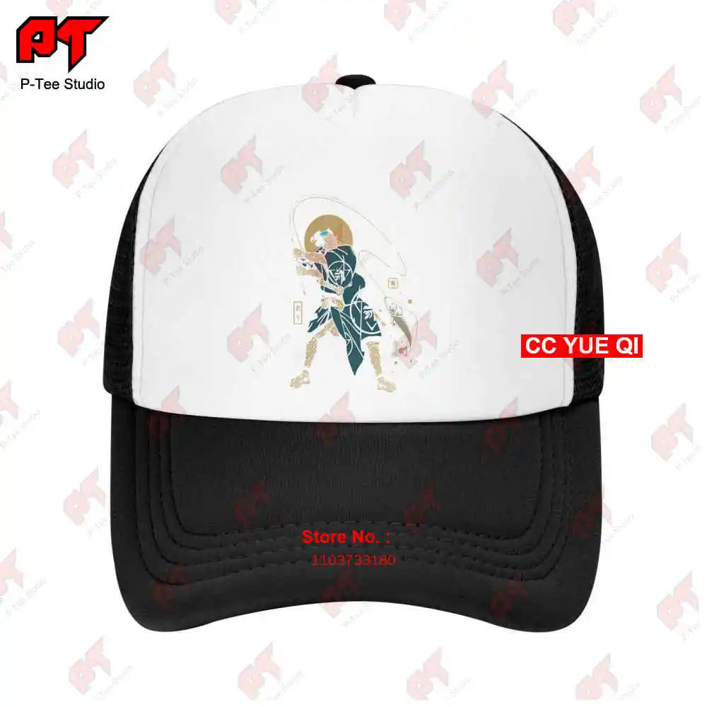 Fishing Samurai Kids Japanese Hobby Funny Baseball Caps Truck Cap D5LV