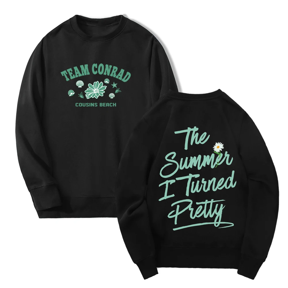 The Summer I Turned Pretty 2023 Cousins Beach Team Conrad Jeremiah Merch Crewneck Long Sleeve Sweatshirt Men Women's Clothes