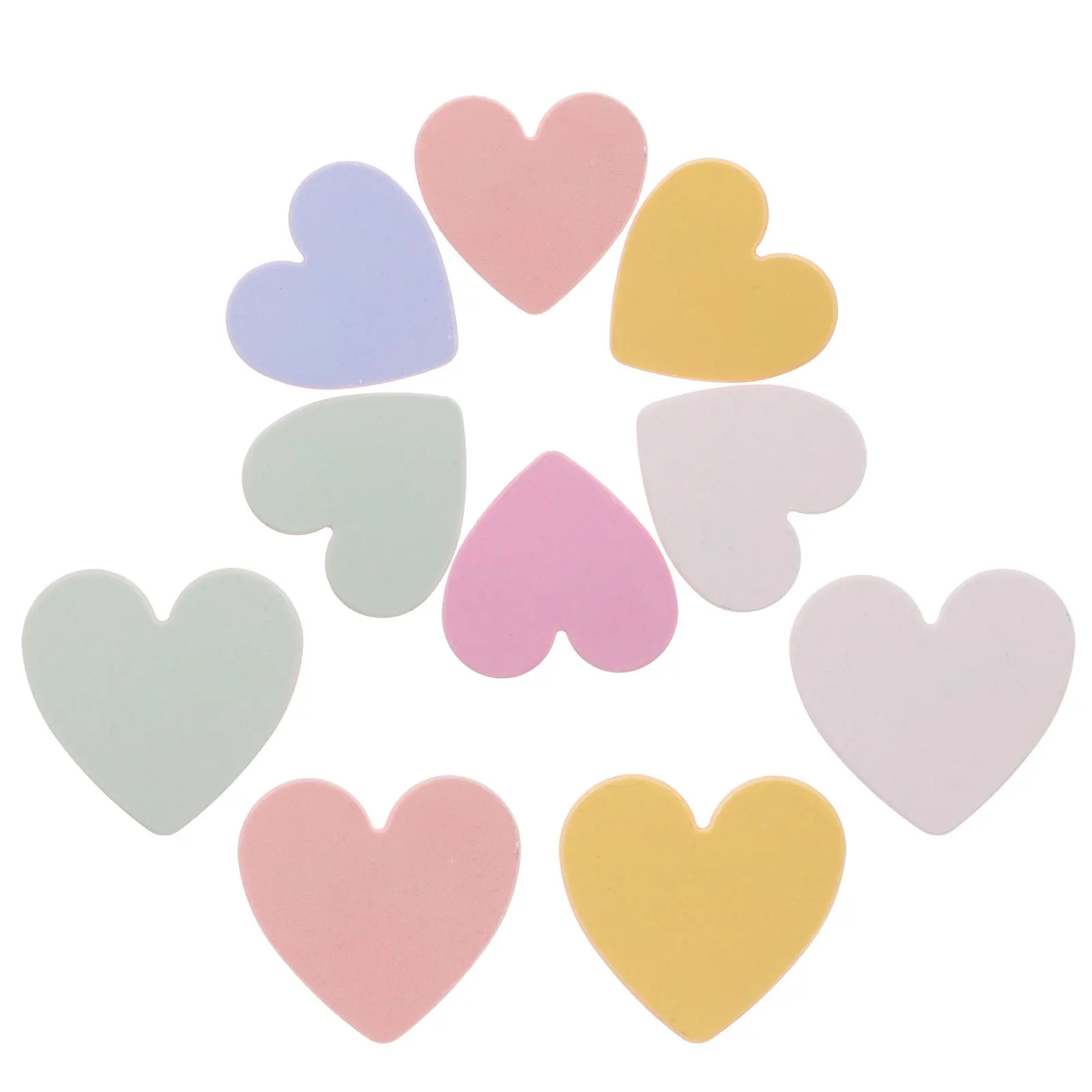 10 قطعة دبابيس الشعر على شكل قلب مقاطع الشعر للفتيات المشابك الانفجارات تحديد إكسسوارات الشعر غطاء الرأس الزخرفية للسفر الحفلات