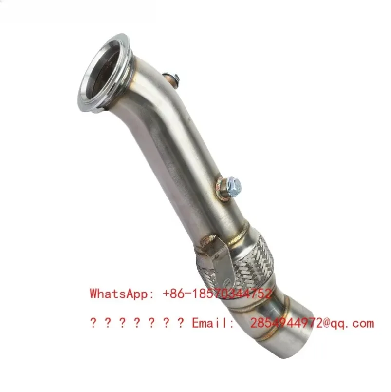 2027  N55 Engine Exhaust Downspout Suitable for 535i F10 640i 740Li Car Modification Exhaust Manifold Turbine Lower Exhaust Pipe