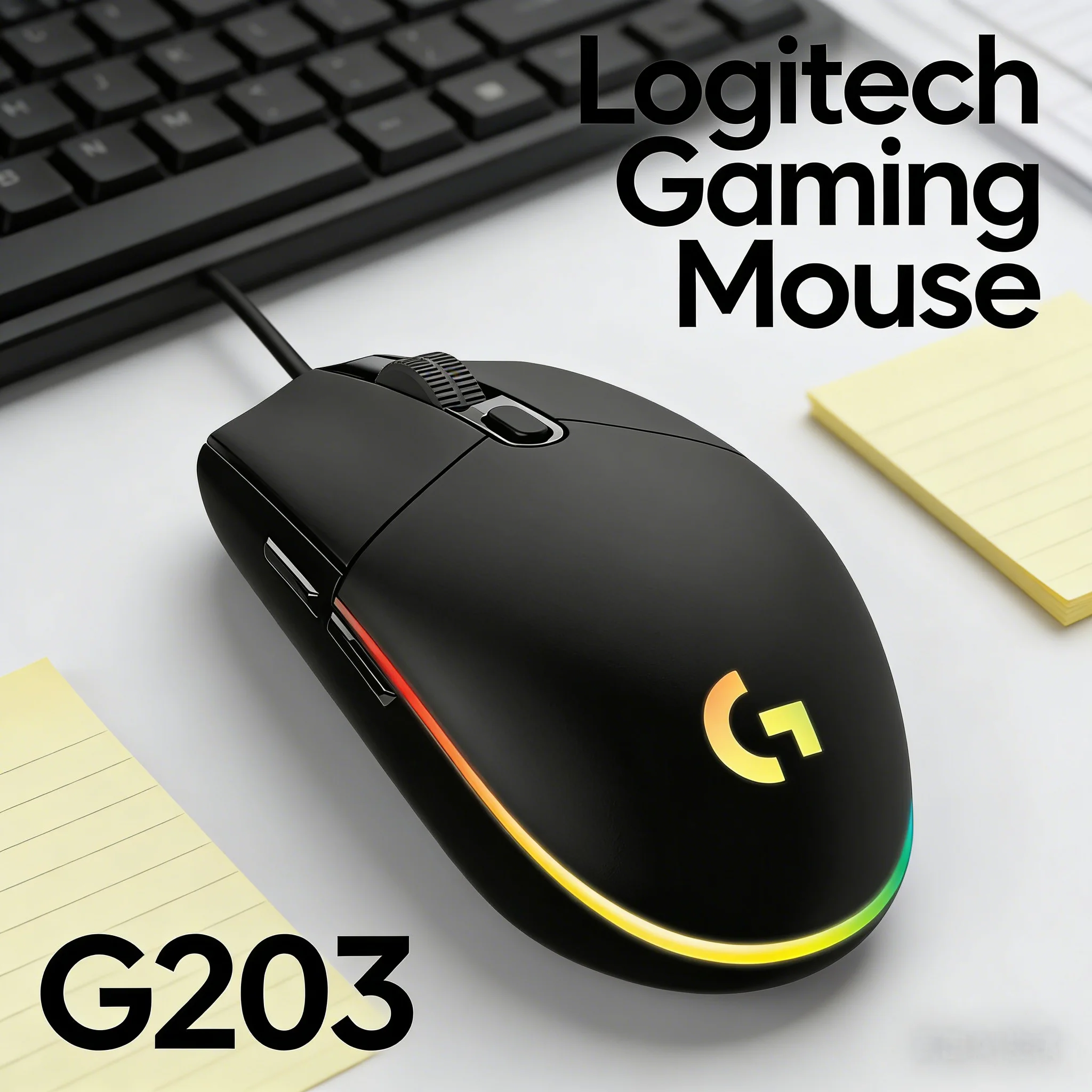 

Logitech G203 — датчик игрового класса для непревзойденного управления