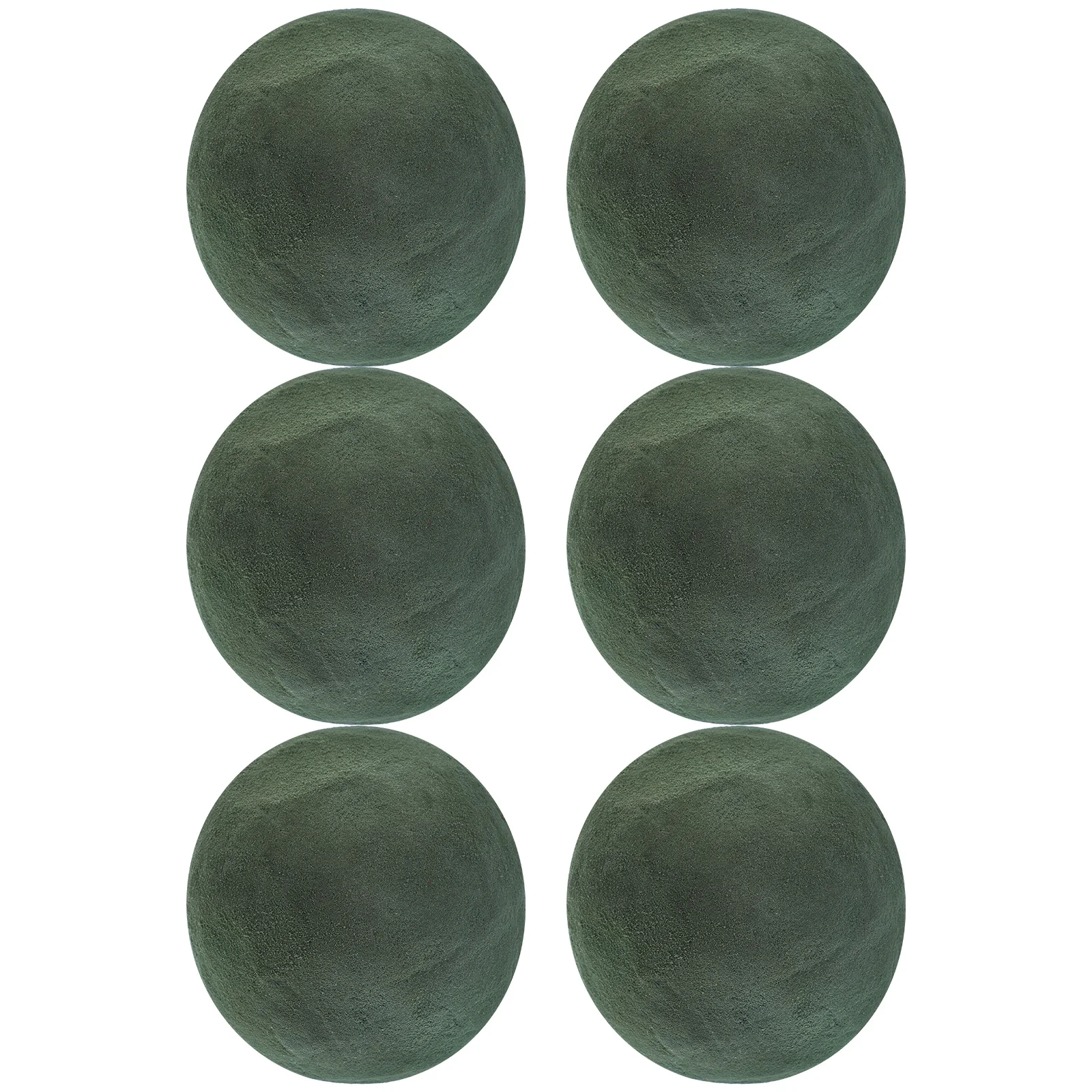 

6 Pcs Floral Foam Arrangement Bricks Realistic Green Decor Wedding Birthday Props Dry Flower Mud Plant Pot Garden Supplies Eco