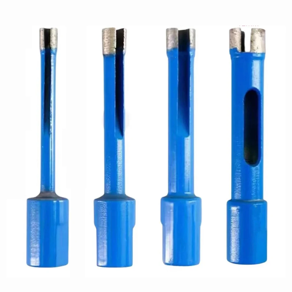 

4*Core Drill Bit Set M10 Thread Hole Opener Brazed Dry Diamond- Drilling Core Bits For Marble Granite Brick Tile Drill Bits