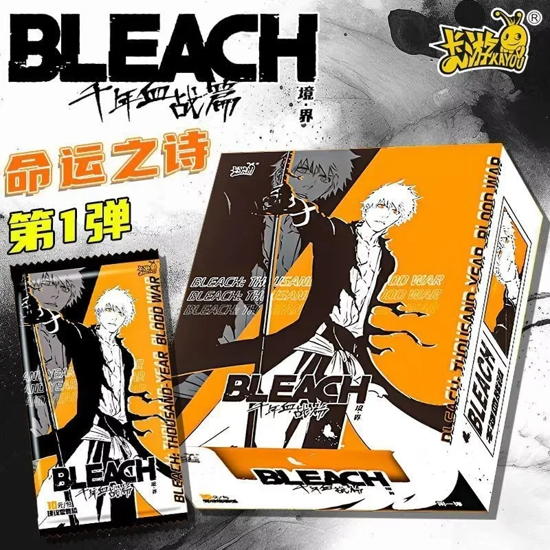 Gorąca wyprzedaż autentycznych kart Kayou Bleach Boundary Thousand Years Of Blood War Guardian Fate Poem Anime Gra Death Collection Karta Zabawka