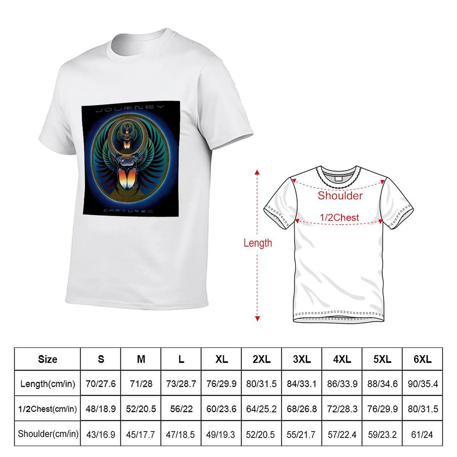 Journey captured T-Shirt Long Lasting Casual T-Shirt