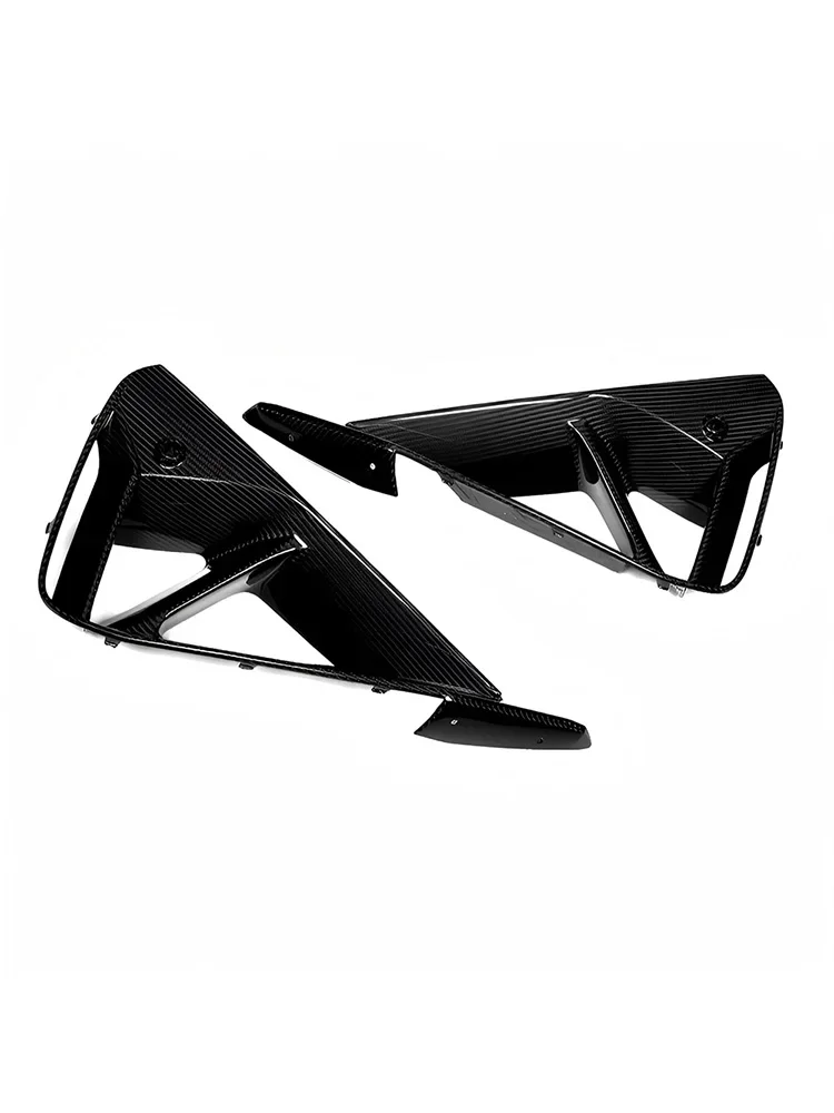 

For BMW G42 M240i 2022-2025 Dry Carbon Fiber Front Bumper Air Vent Cover Rear Bumper Side under Lip Styling Accessory