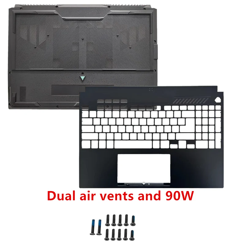 A+ New For ASUS TUF Gaming A15 F15 FX507 FA507 Palmrest Cover/Bottom Case/Screw 90W image 3