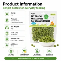 Freeze Dried Cat Treats with Catnip – Chicken Breast Cookies & Catnip Bites for Cat Training Rewards and Daily Snacks 5