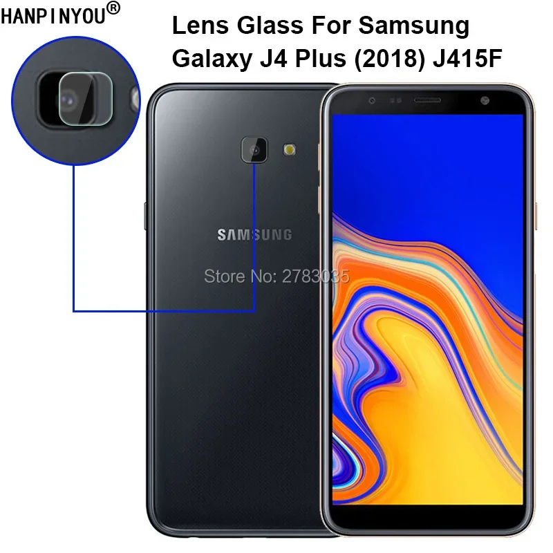 3 шт. для Samsung Galaxy J4 Plus (2018) J415, прозрачная ультратонкая защитная пленка для объектива задней камеры, пленка из закаленного стекла