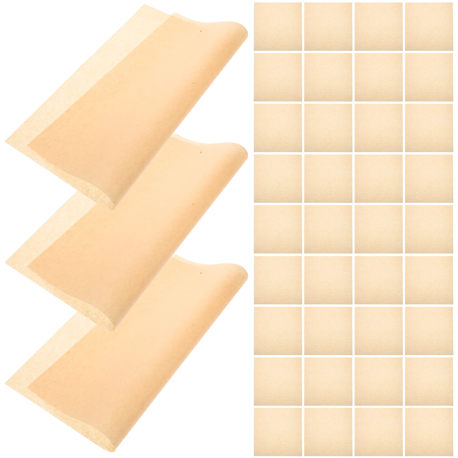 100Pcs Baking Parch… - image