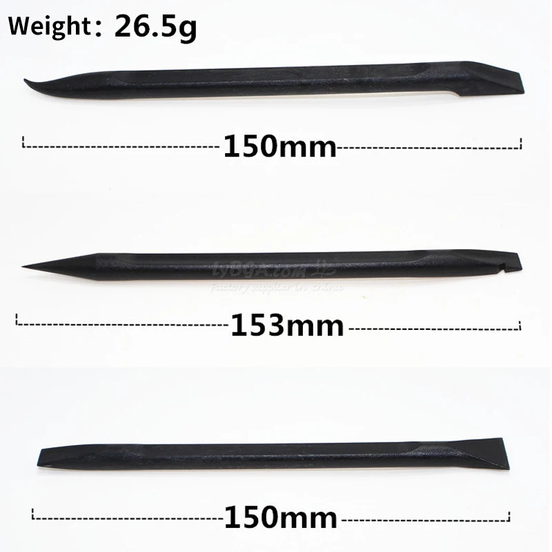 3Pcs Anti‑Static Double‑Head Plastic Spudger Pry Bar, Safe Disassembly Opening Tool for Mobile Laptop Tablet Screen Repair