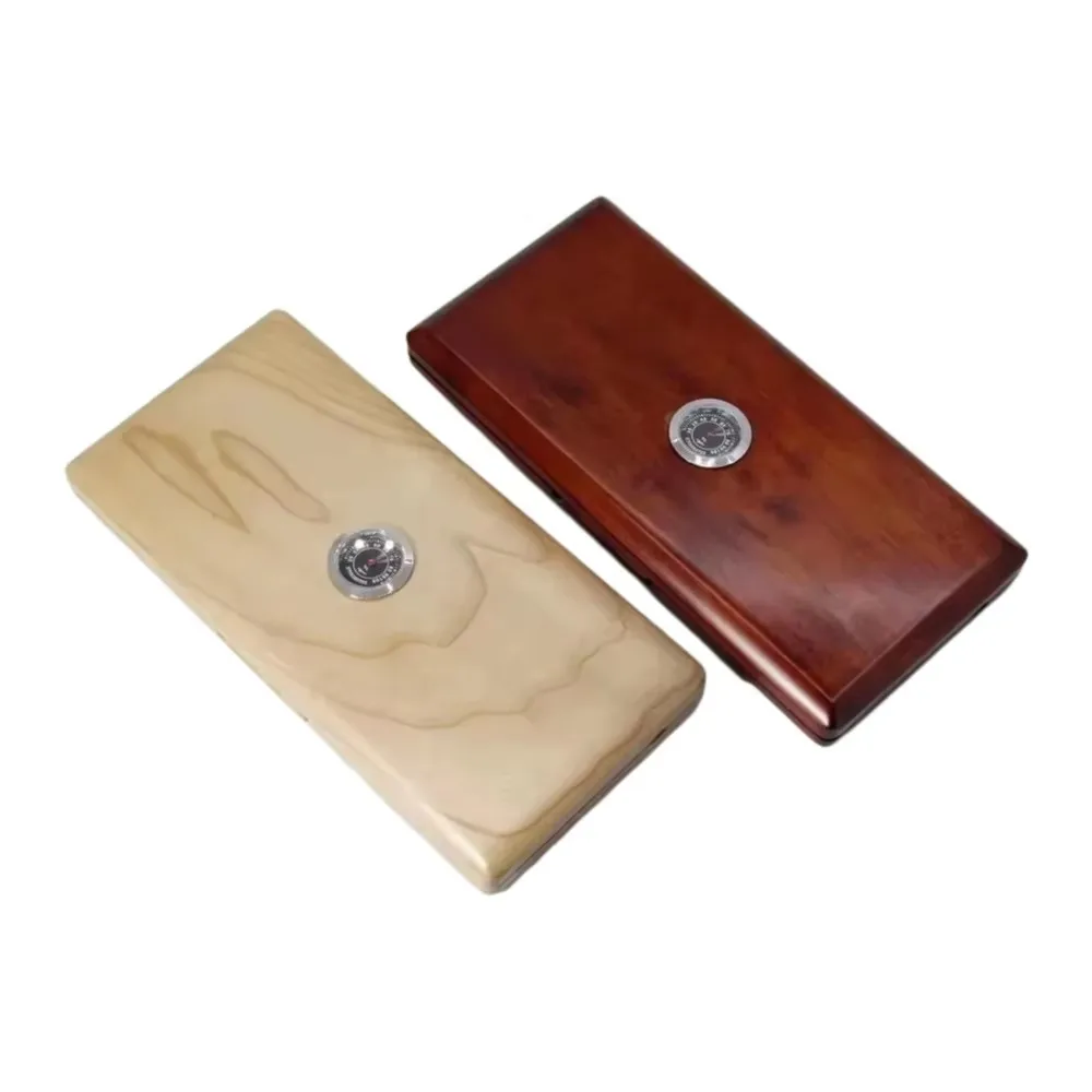 Elegant Hand-Carved Wooden Oboe Reed Case for Professional Musicians Durable Protective Storage Box Holds 20 Reeds