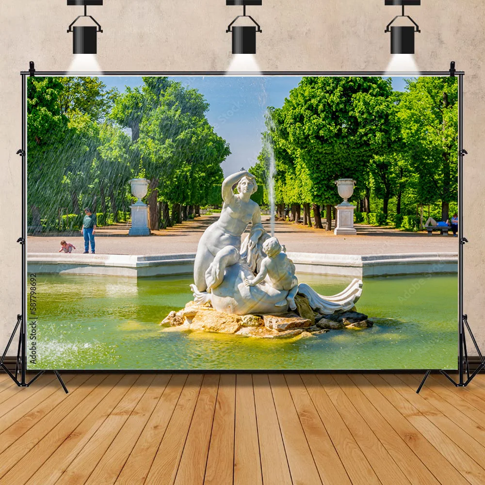 Art Cloth Background European Landscape Famous Scenic Spots Street  Night Scene Photography Background Props  OZ-18