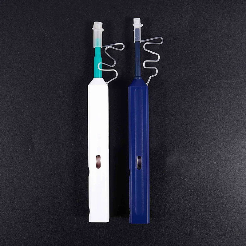 10Pcs FTTH Optical Fiber Pen Cleaner Tool Cleaning 2.5mm LC MU 1.25mm SC FC ST Connector Fiber Optic Cleaning Tools