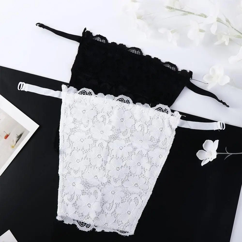 Lace Anti-Glare Tube Top Invisible Invisible Double Layer Chest Cover Underwear Overlay Tube Top