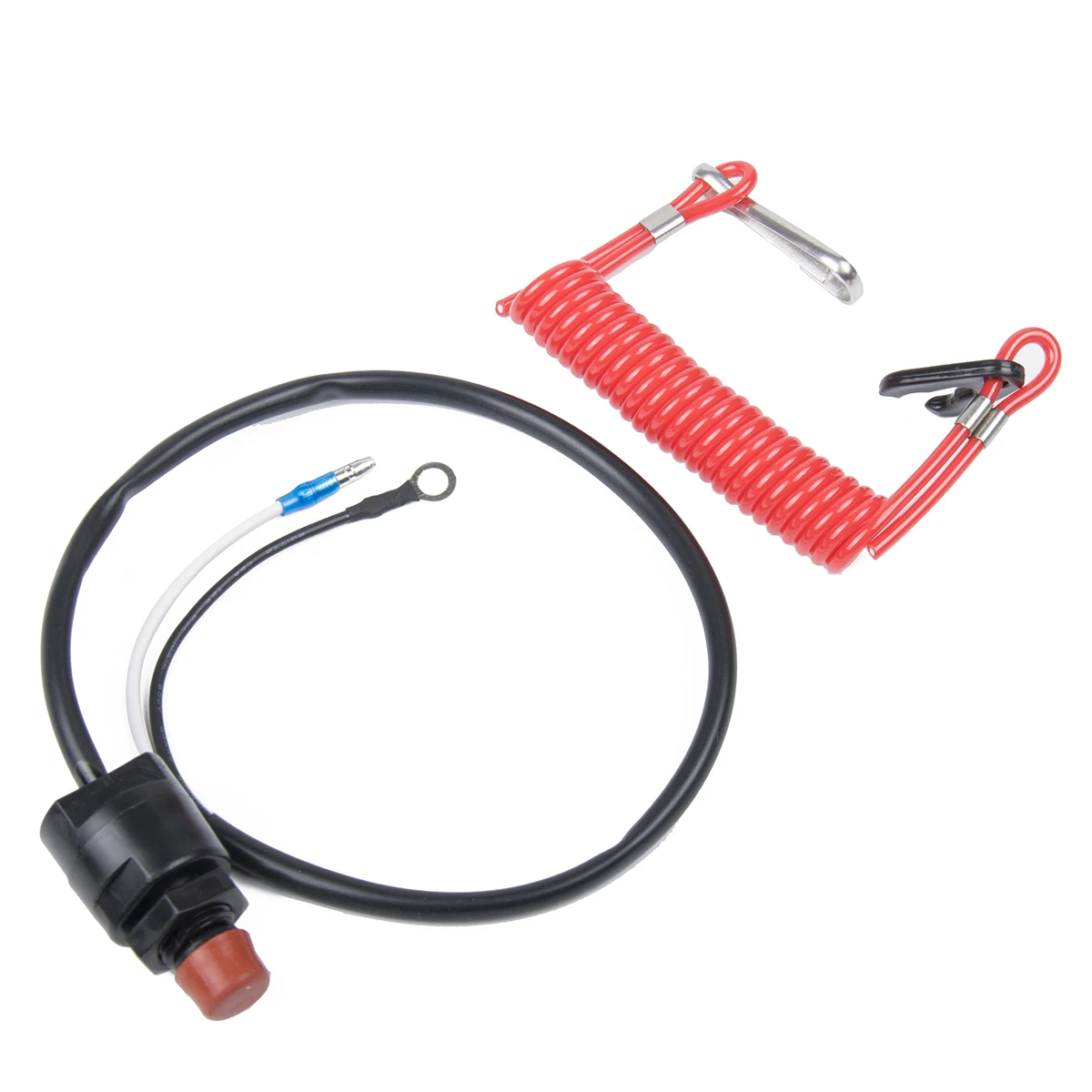 

1 Set Atv Dirt Bike Safety Tether Lanyard Racing Durable Engine Stop Cut Off Compatible For Yamaha Outboard Boat