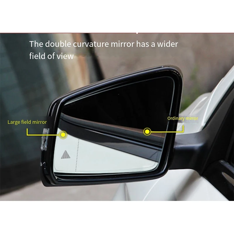 Suitable for Mercedes-Benz A-Class A-Class W176 A180 A200 A250 AMG 2013-2018 blind zone warning function lens auto accessories