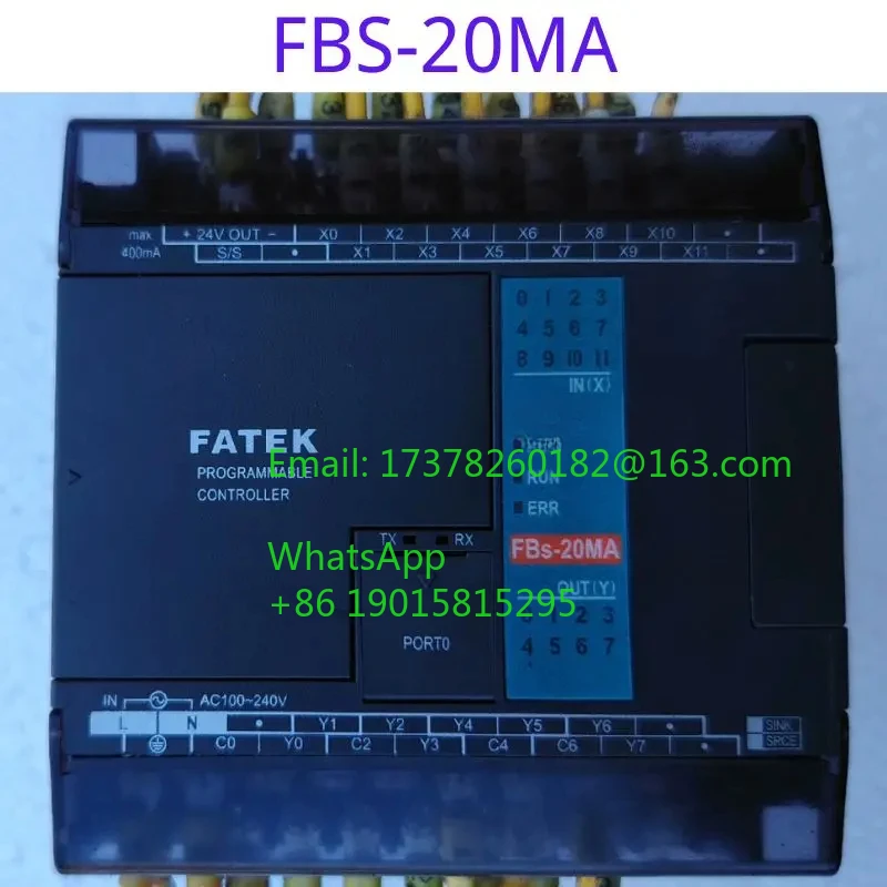 

Used PLC module FBS-20MA function test OK, fast delivery
