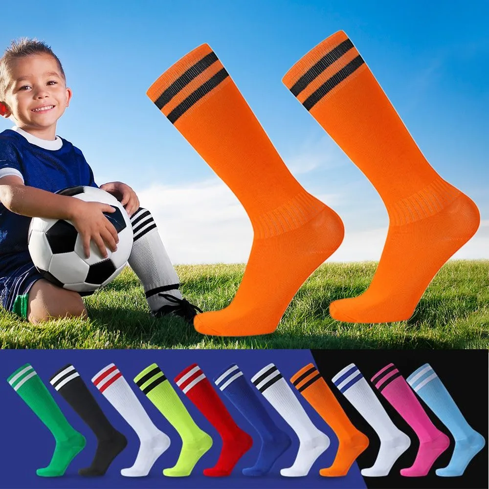 Stockings Socks Knee Thin Section Shoes Childrens And High Socks Students Dance Sports High Tube Football Socks