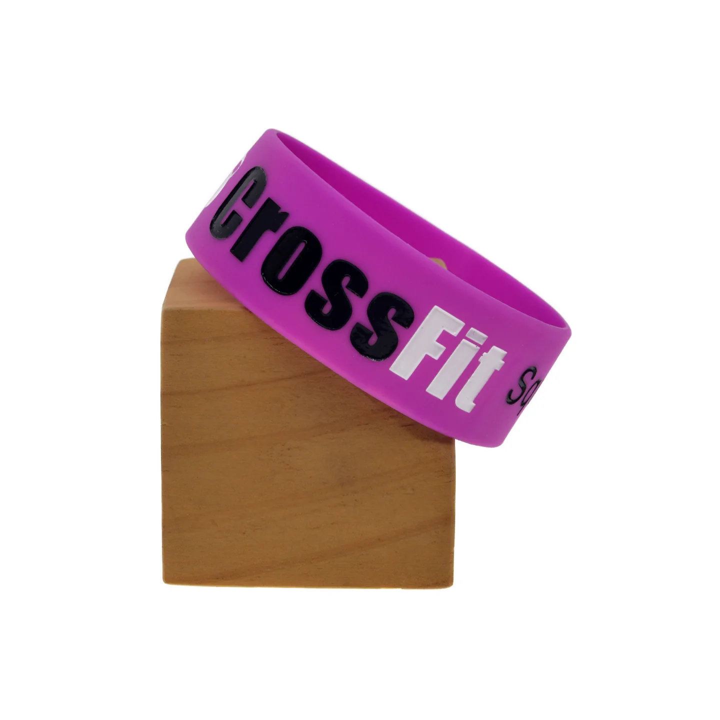 1 PC CrossFit Squat Jump Climb Throw Lift Silikonkautschuk-Armband, 2,5 cm breit – Detail 8