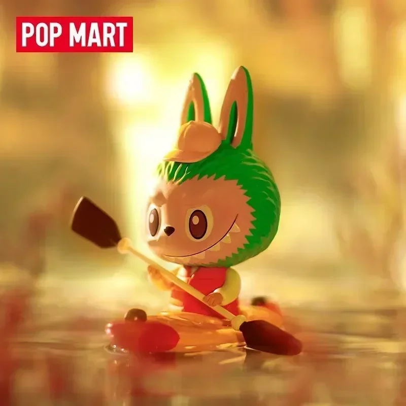 POP MART Labubu Elf Wilderness Travel Series Genuine Blind Box Toys Mystery Box Doll Guess Bag Cute Anime Action Figure Gifts