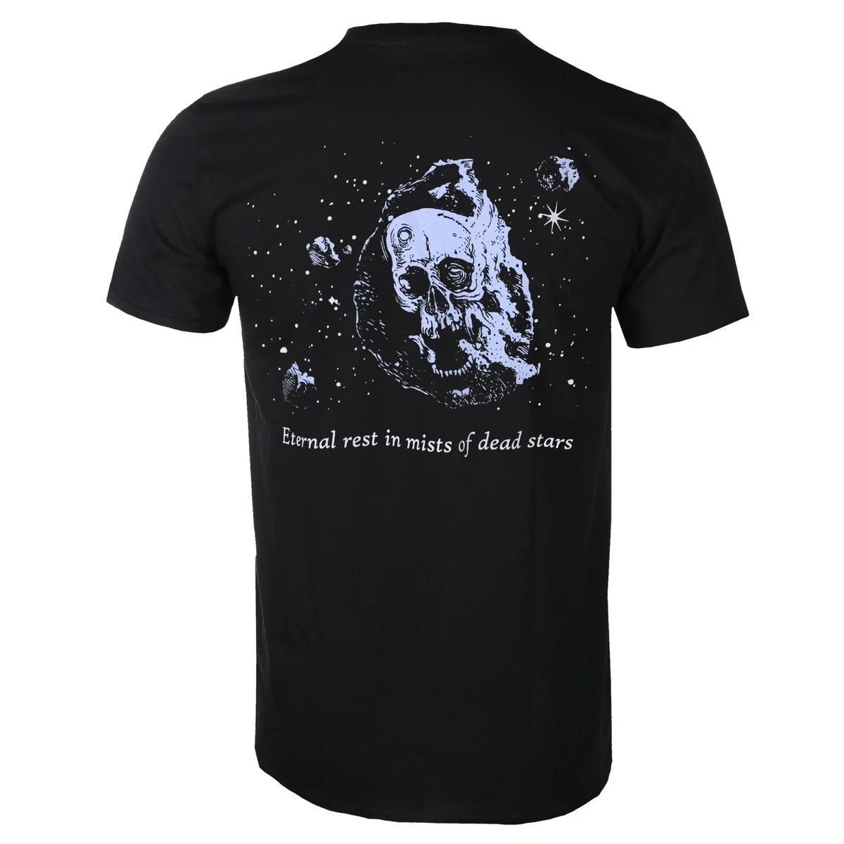 Blood Incantation Space Skull Spaceship Graphic Short Sleeve Top Men Women Progressive Death‑Metal Band Dead Star Slogan