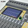 Console de mixage numérique professionnelle WIFI 12 canaux, Console de mixage sonore 16 DSP avec écran tactile de 7 pouces 4