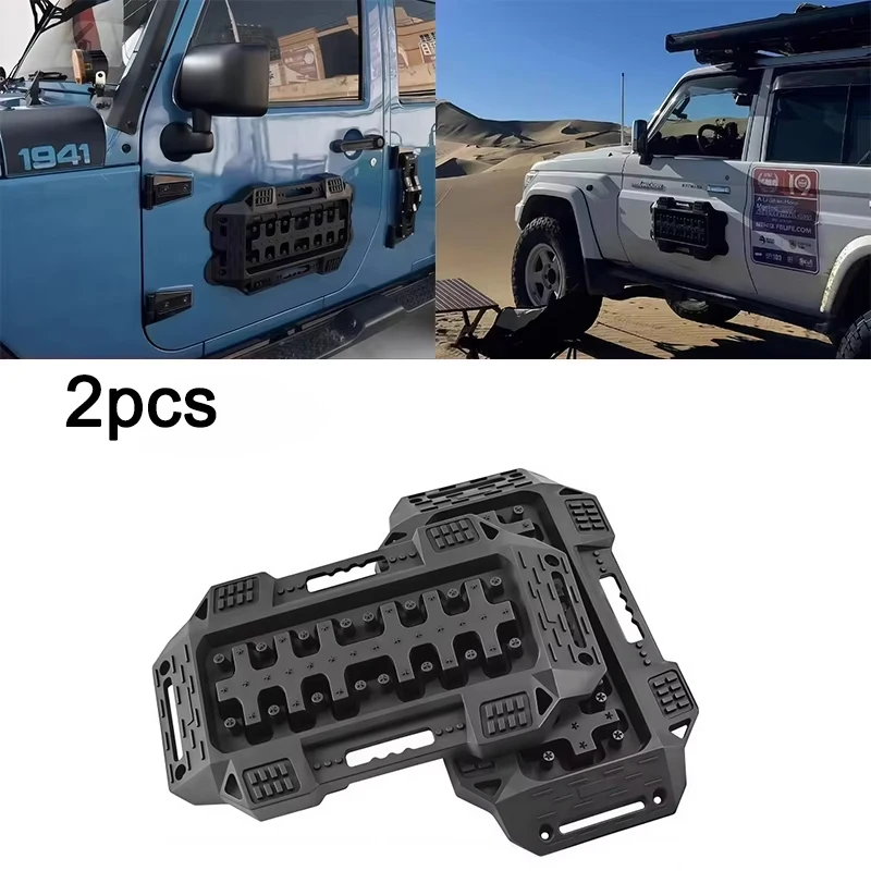 

58 см внедорожные тяговые доски, восстановительный гусеничный тяговый коврик для грязевого песка, снежные рампы, инструмент для тяги шин с магнитным притяжением