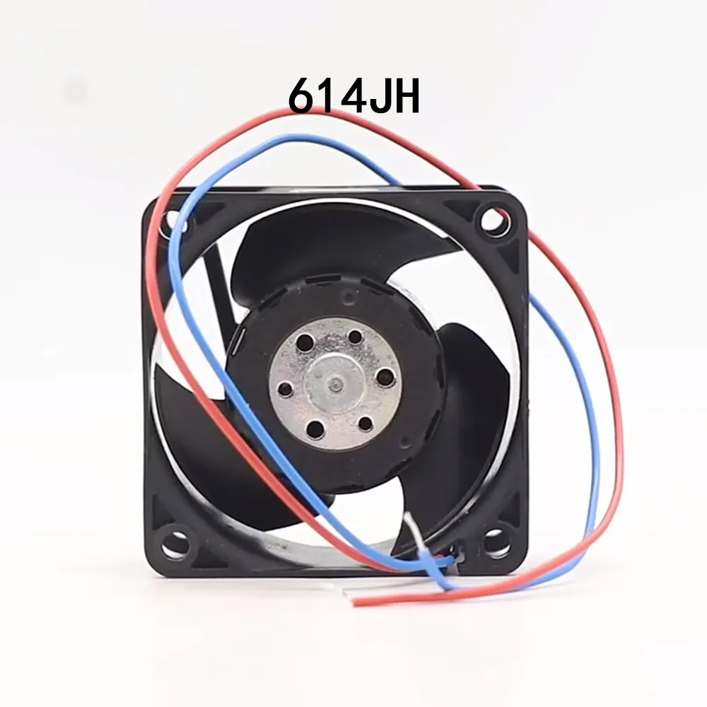 

Охлаждающий вентилятор для шкафа Ebmpaps 614JH 24VDC 7,7W 0,32A 60*60*32 мм 2-проводной серверный вентилятор -