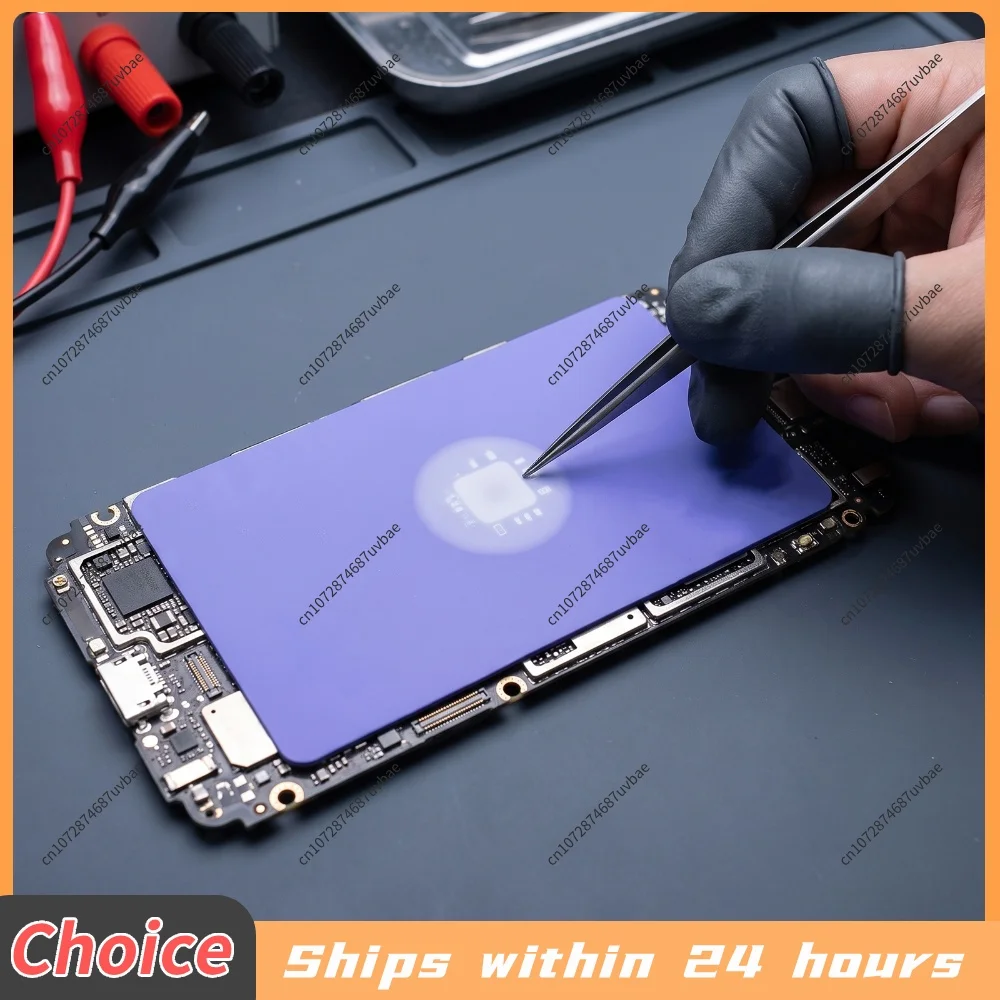 35°C Color Change Silicone Sheet for Motherboard PCB Short Circuit Heat Point Fault Detection