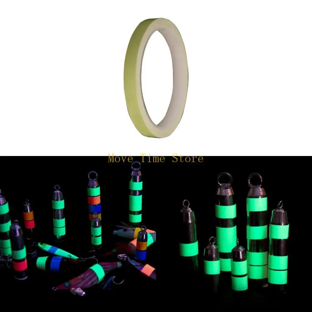 

92ME Fishing Rod Luminous Tape Adhesive Waterproof Stickers Decorative Tape