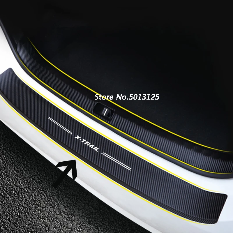 

Car Exterior Outside Rearguards Rear bumper Trunk Trim Bumper Pedal For Nissan X-Trail X Trail T32 2014-2018 2019 2020 2021