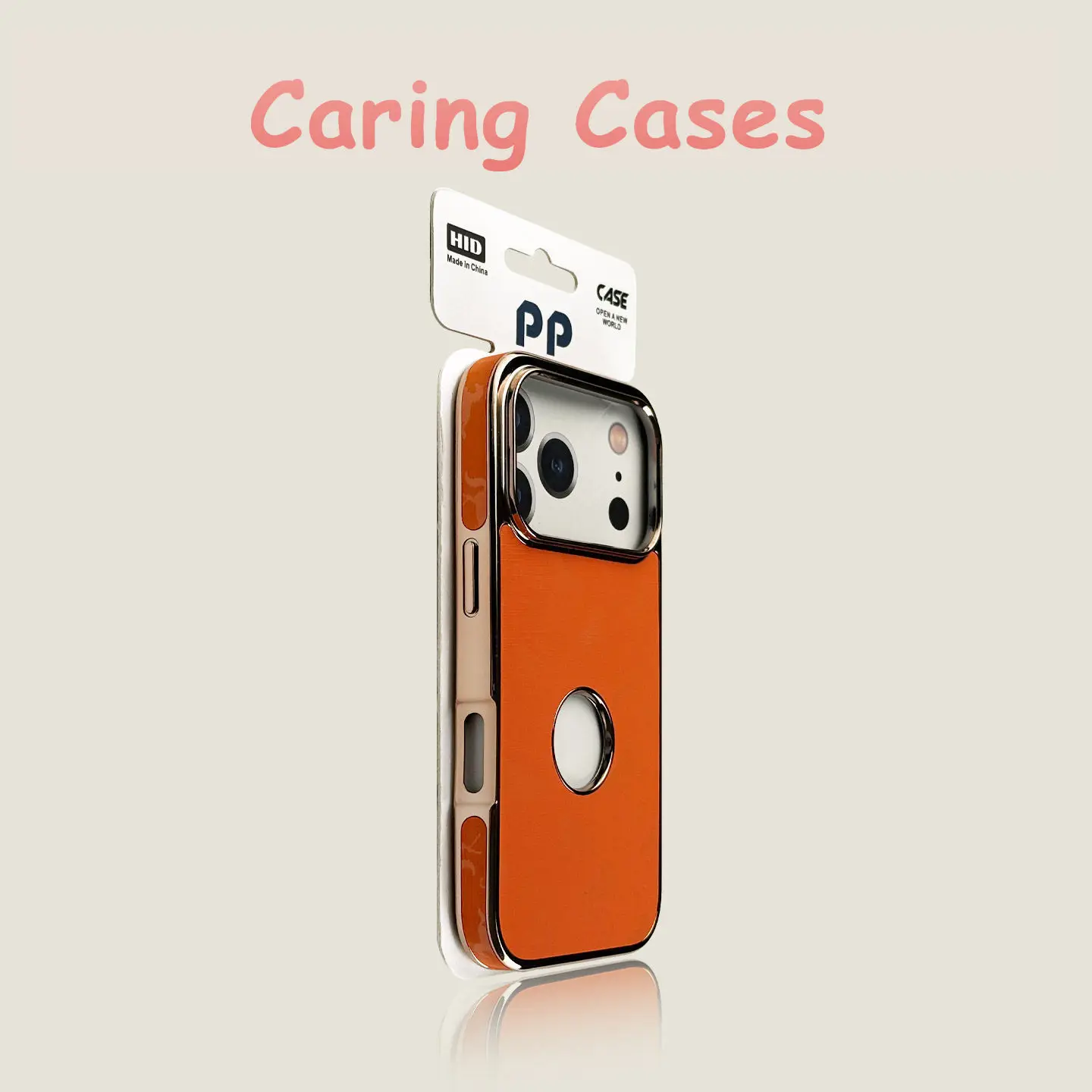 

For iPhone 17 Pro Max Case Side Horse Pattern Leaked Logo Electroplated Cowhide Magnetic Luxury Business with iphone 16 15 14