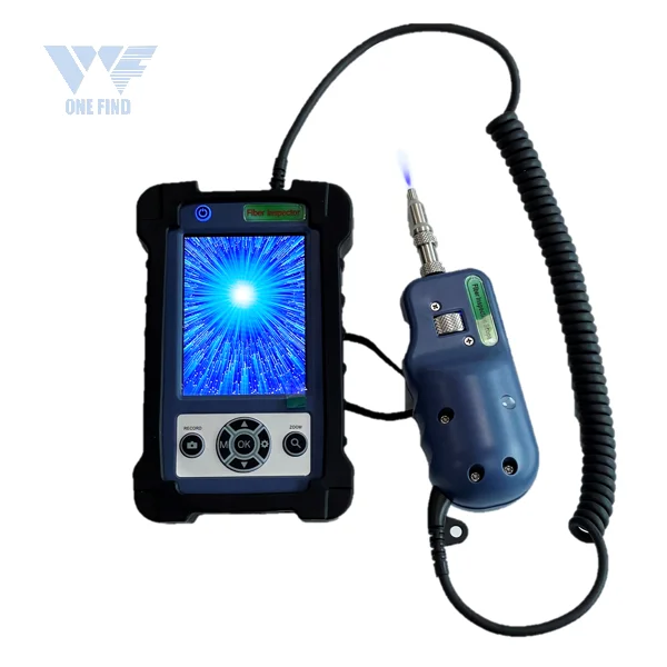 

2021 Onefind fiber inspection probe WF-600V 400X Magnification fiber optic inspection microscope