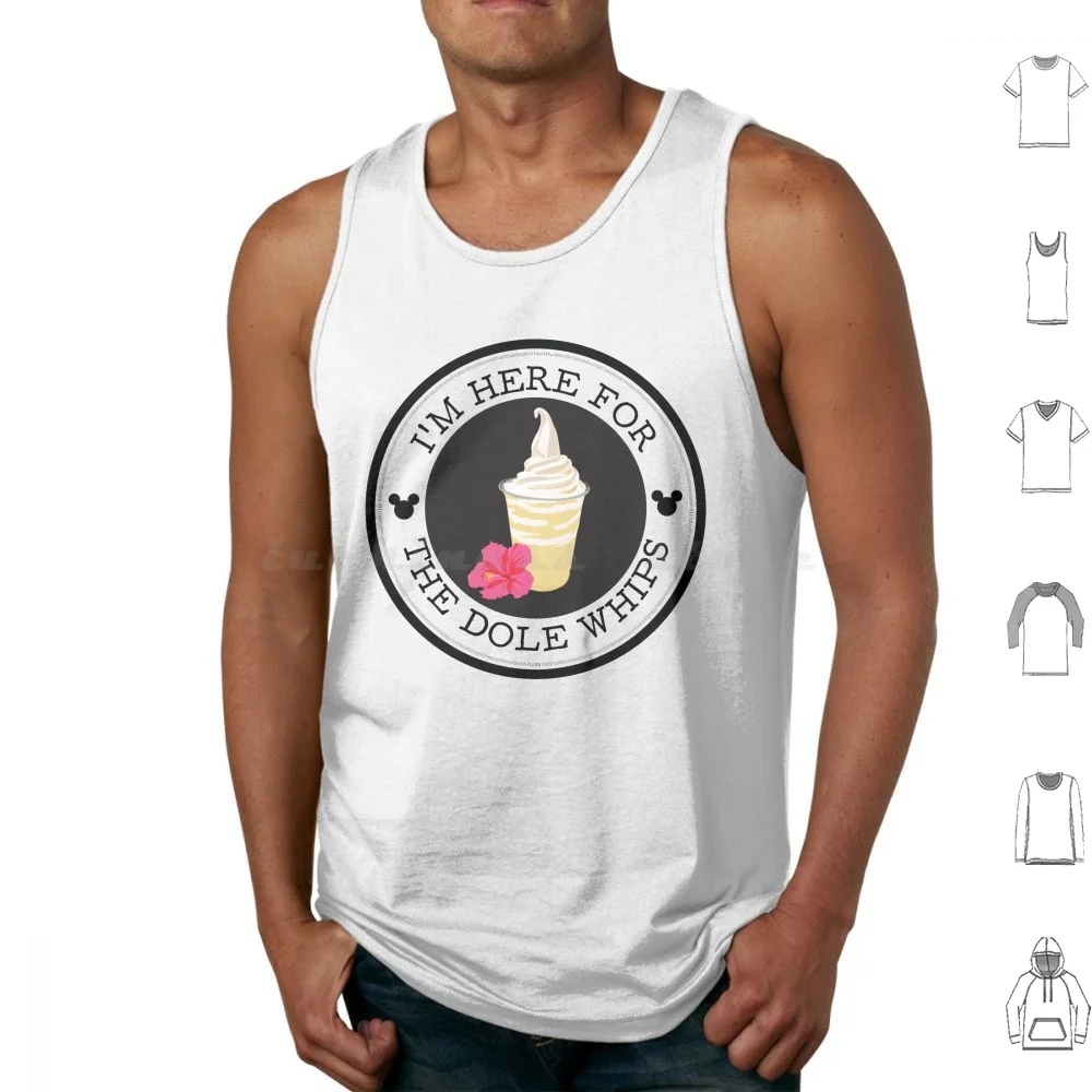 Whip Tank Tops Vest Sleeveless Dole Whip Dole Whips Dole Whip Float