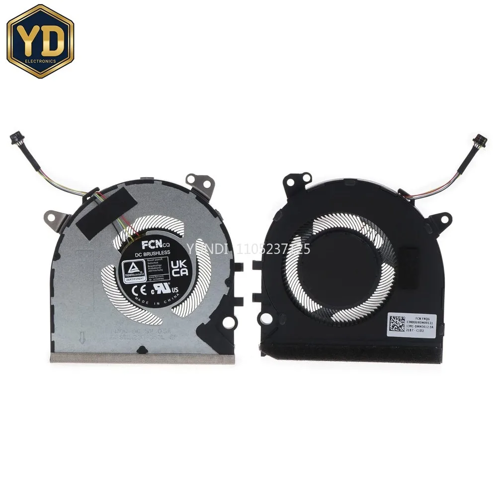 YD New CPU Cooling Fan For ASUS ZenBook 14X UX5401 UM5401 UM5401QA 13NB0UR0M09121 13N1-DMM0612 0A 2256-C3X7 FNOG DFS5K12304363L