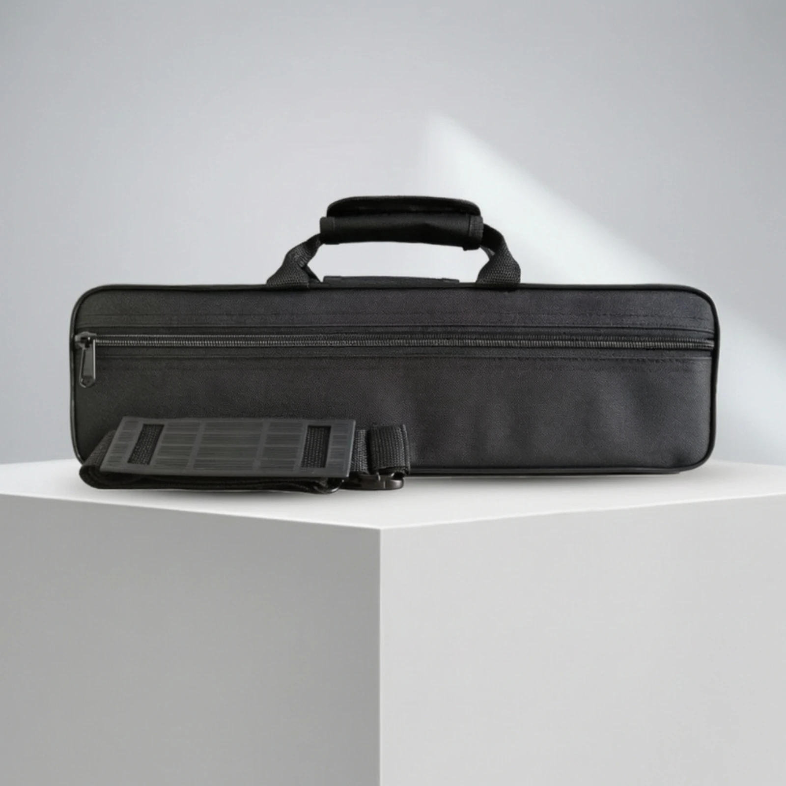 Flute Carrying Bag Robust Flute Case with Shoulder Strap Wear-Resistant Easy to Clean for Flutists, Travel, Rehearsal